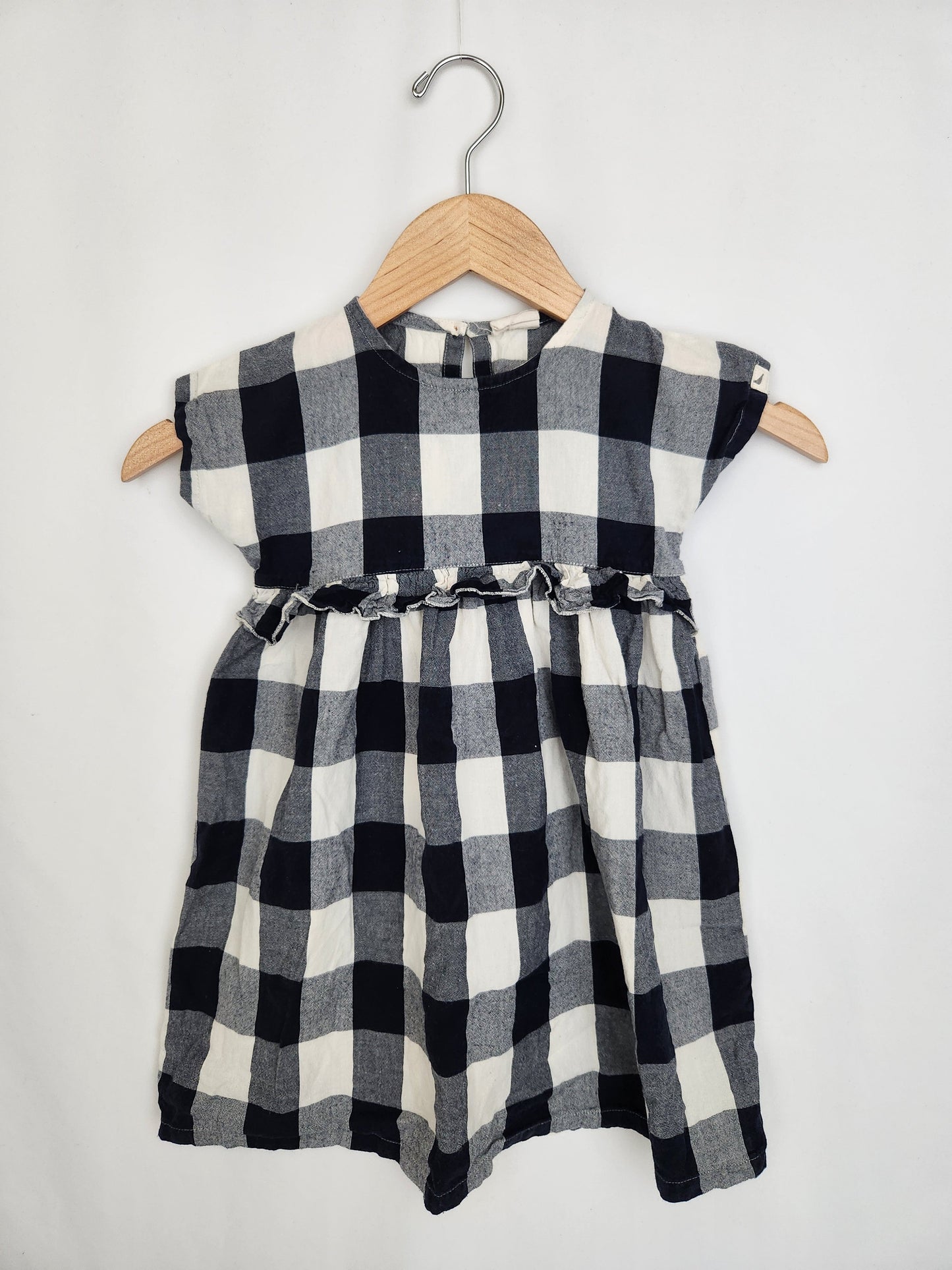 Turtledove London Blue Gingham Dress • 5-6 years