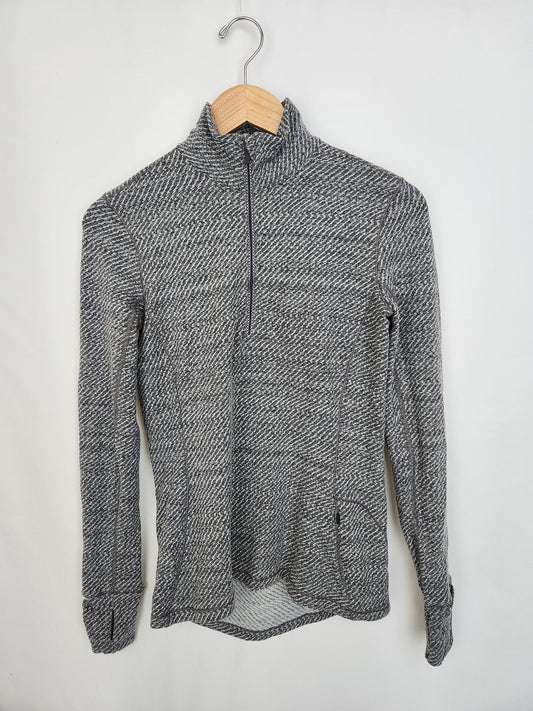 Lululemon Cold Weather Running Half Zip Top • 6 Small/Medium