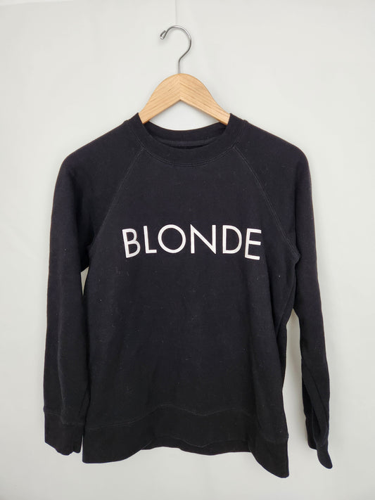 Brunette The Label Blonde Sweatshirt • X-Small/Small