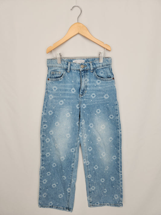 Zara Suns Wide Leg Jeans • 9 years