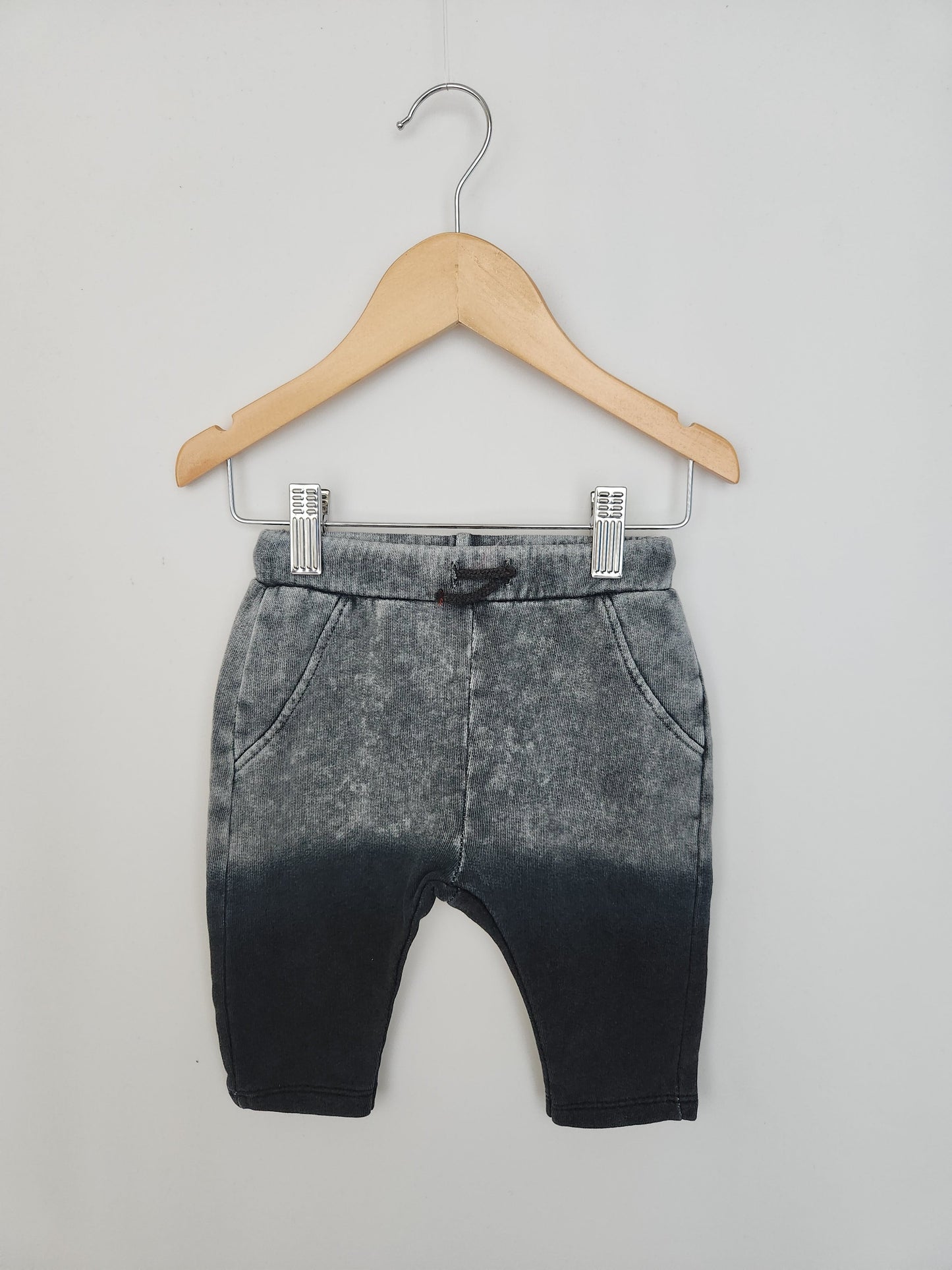 Zara Grey Ombre Sweatpants • 3-6 months