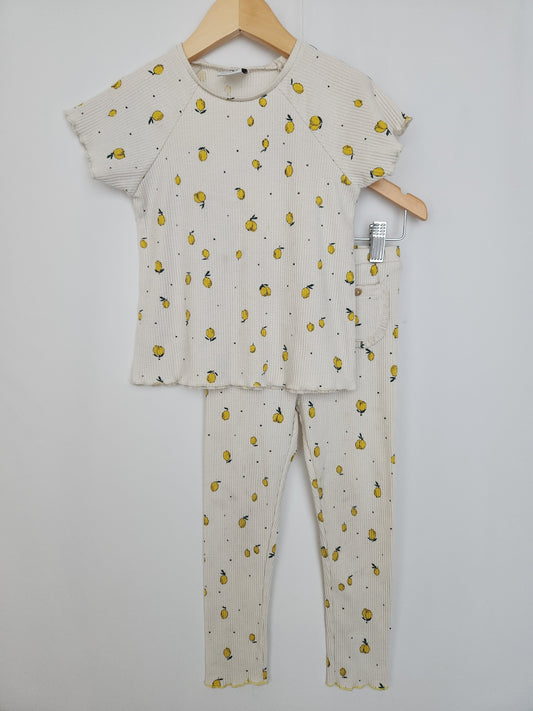 PLAY Zara Ribbed Lemons Set • 3-4 years