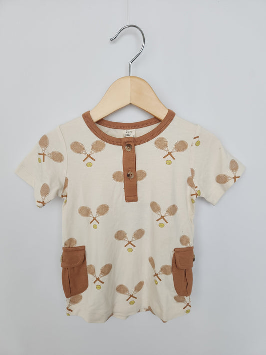 NEW Kate Quinn Bamboo Tennis Tee • 12-18 months