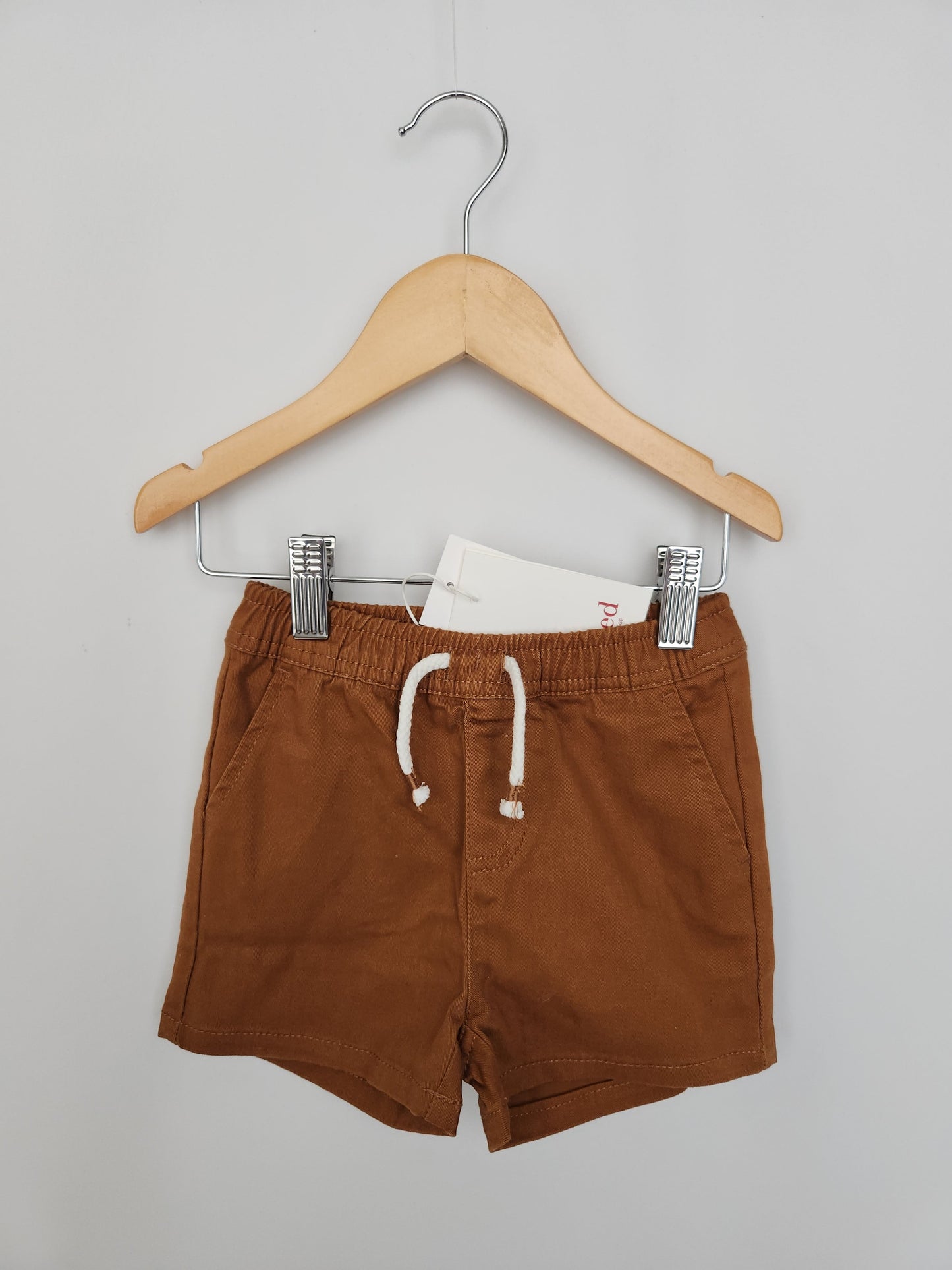 NEW Seed Heritage Rust Cargo Shorts • 12-18 months