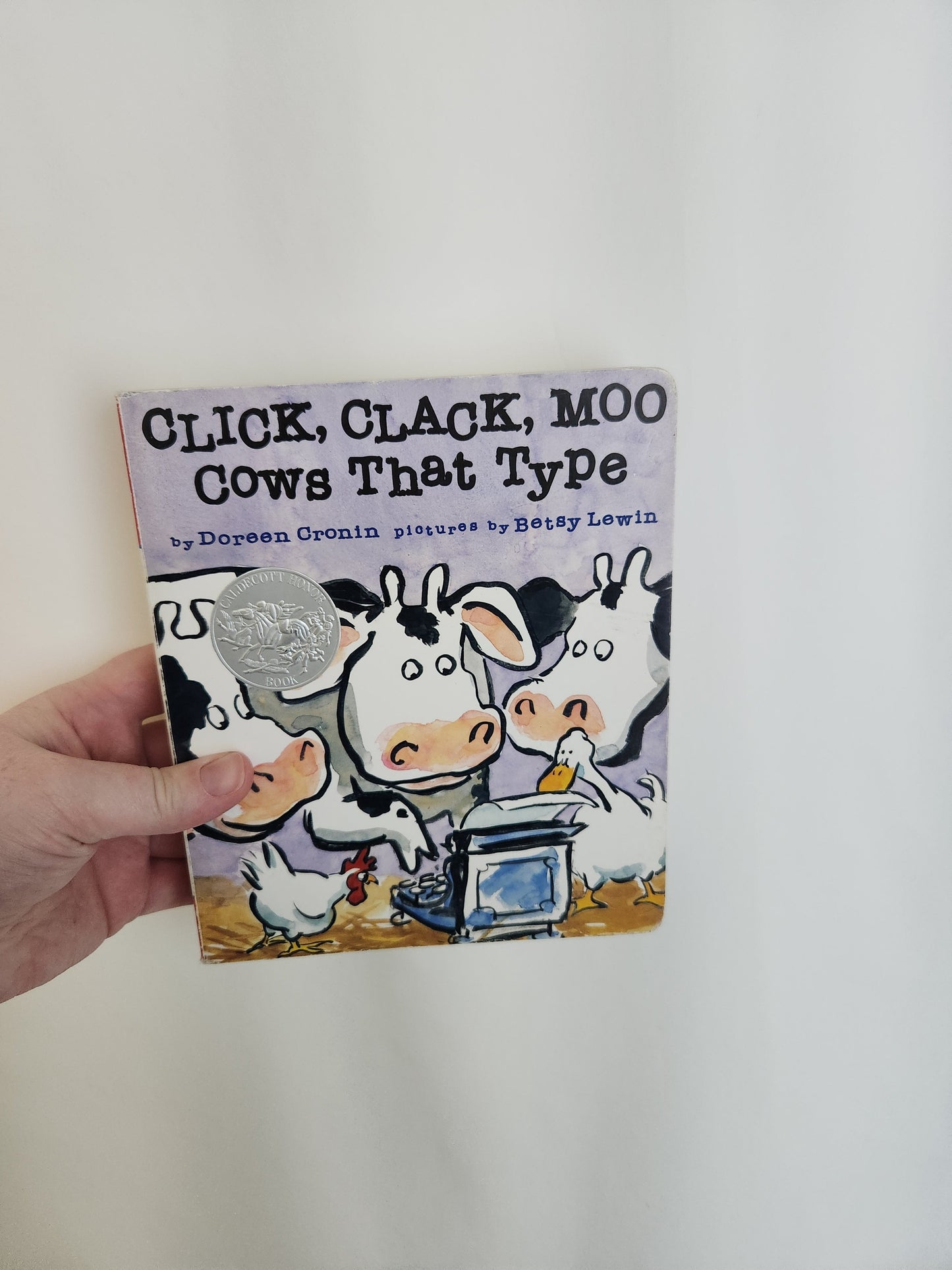 Click Clack Moo, Cows The Type • Board Book