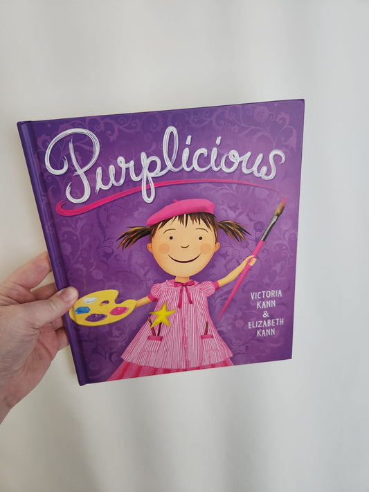 Purplicious • Hardcover Book