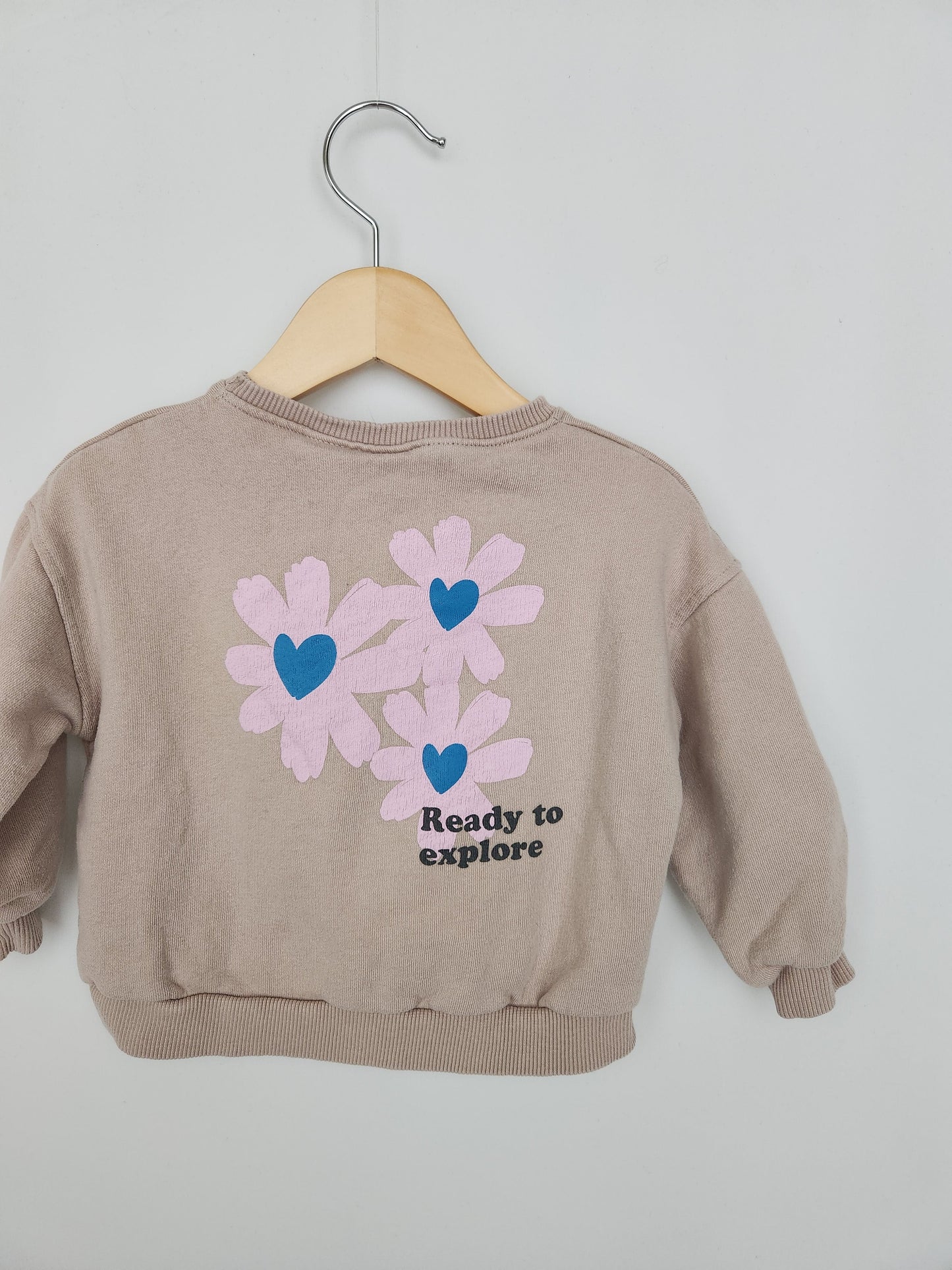 Zara Make Your Own Adventure Sweatshirt • 12-18 months