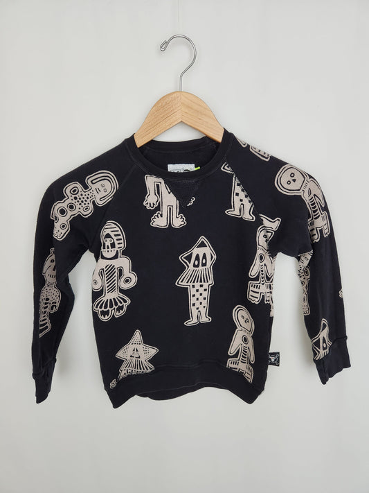 Nununu Tribal Dancers Crewneck • 4-5 years