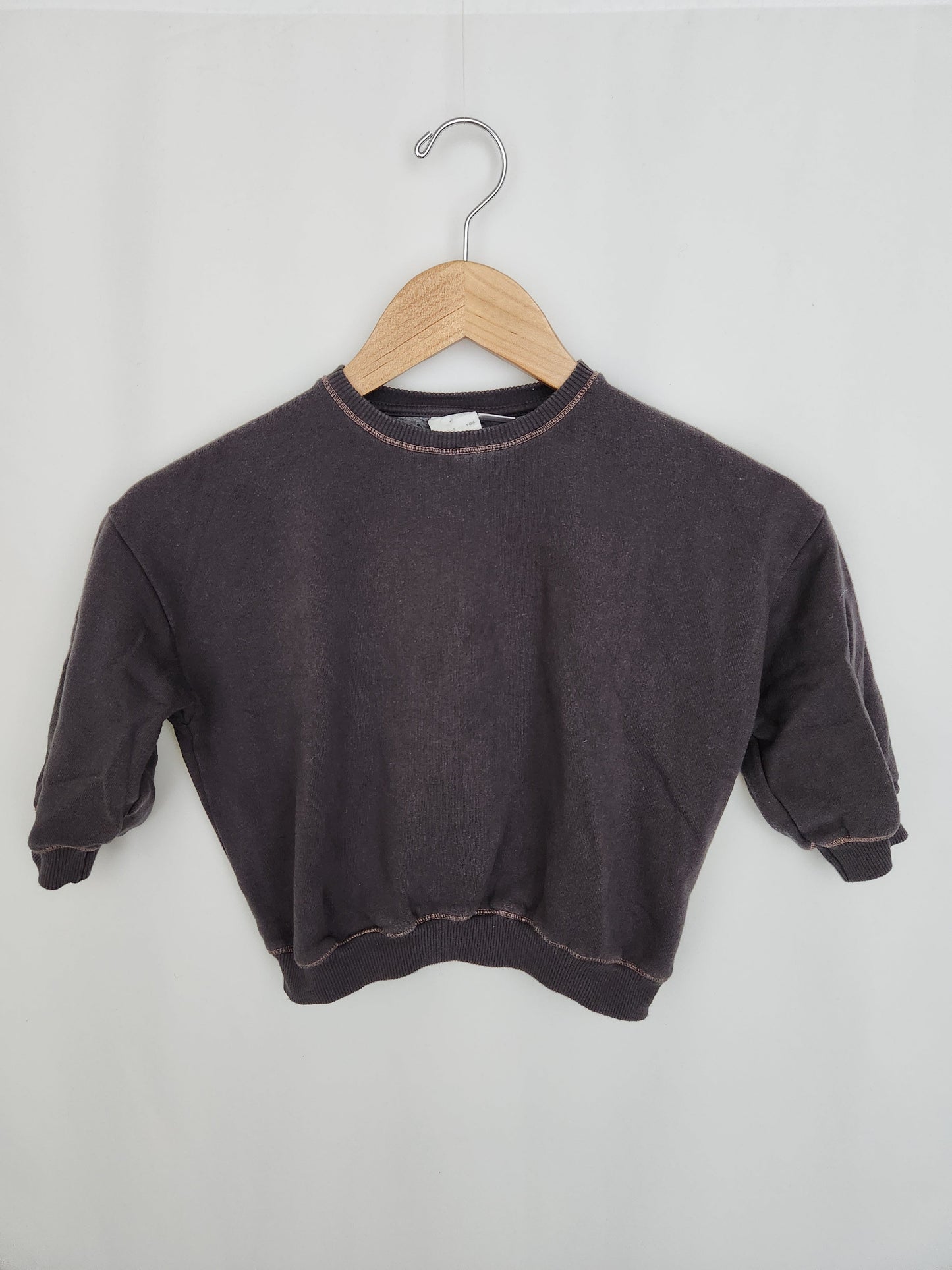 Zara Dark Grey Sweatshirt *stains* • 3-4 years