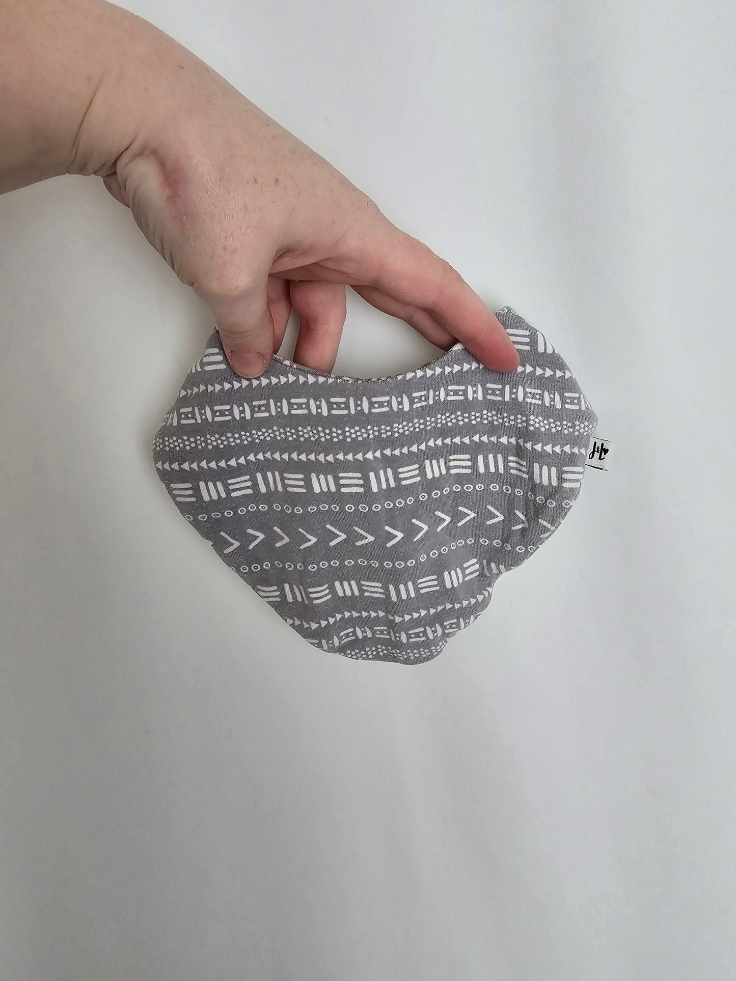 Jax & Lennon Mudcloth Bandana Bib • 0-12 months