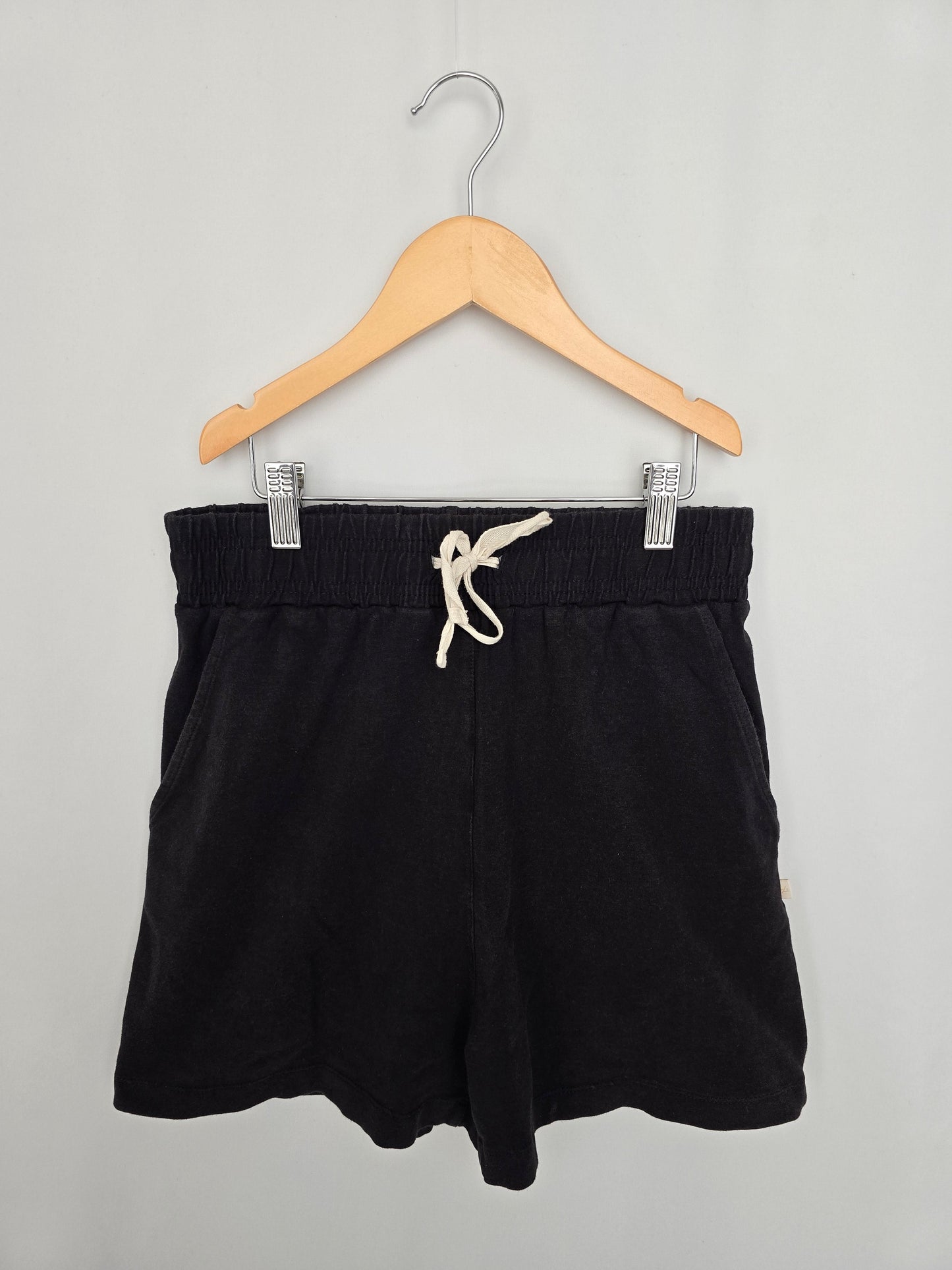 Jax & Lennon Black High Waist Shorts • Small