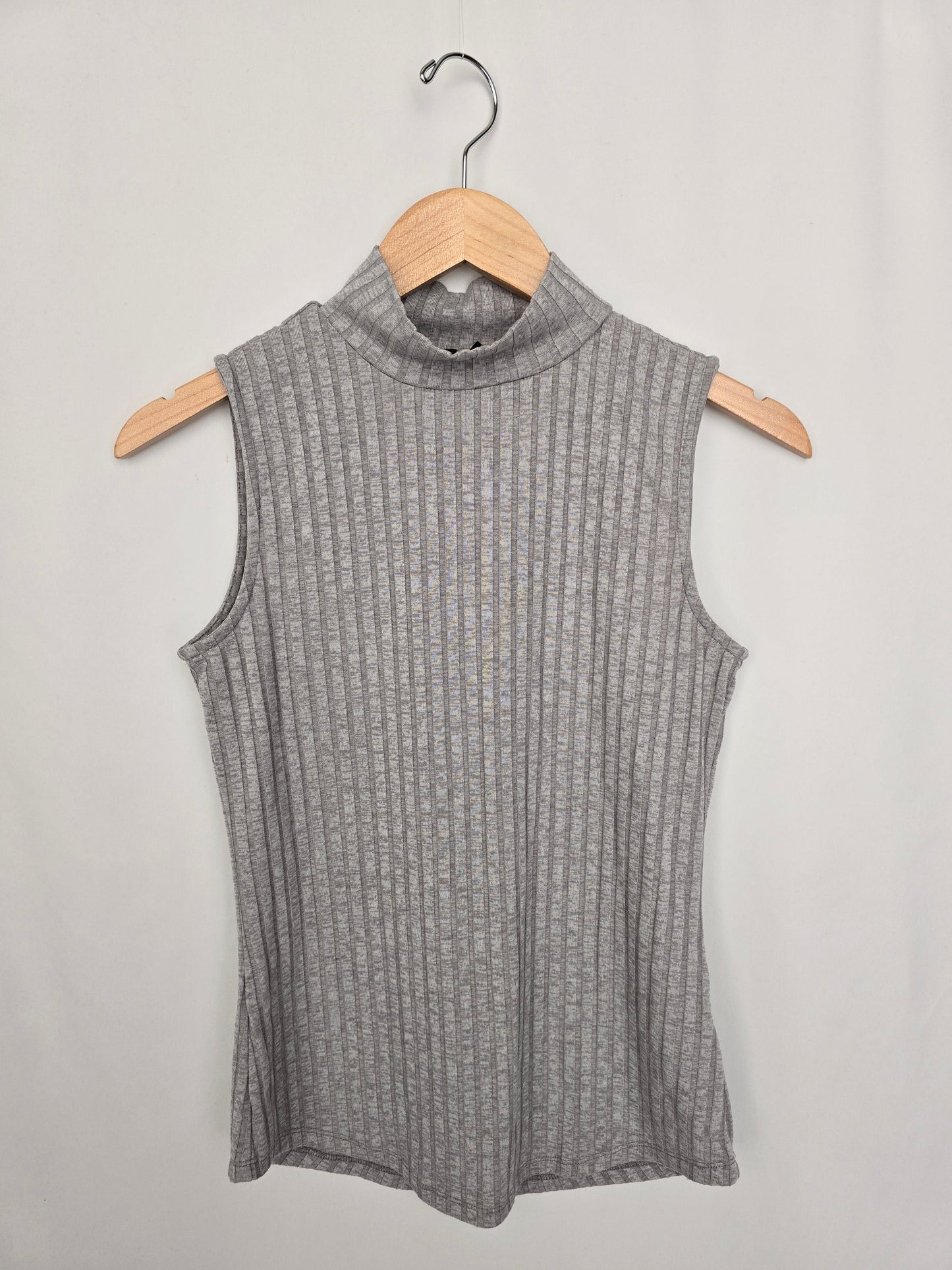 RW & Co Ribbed Mock Neck Tank • Small