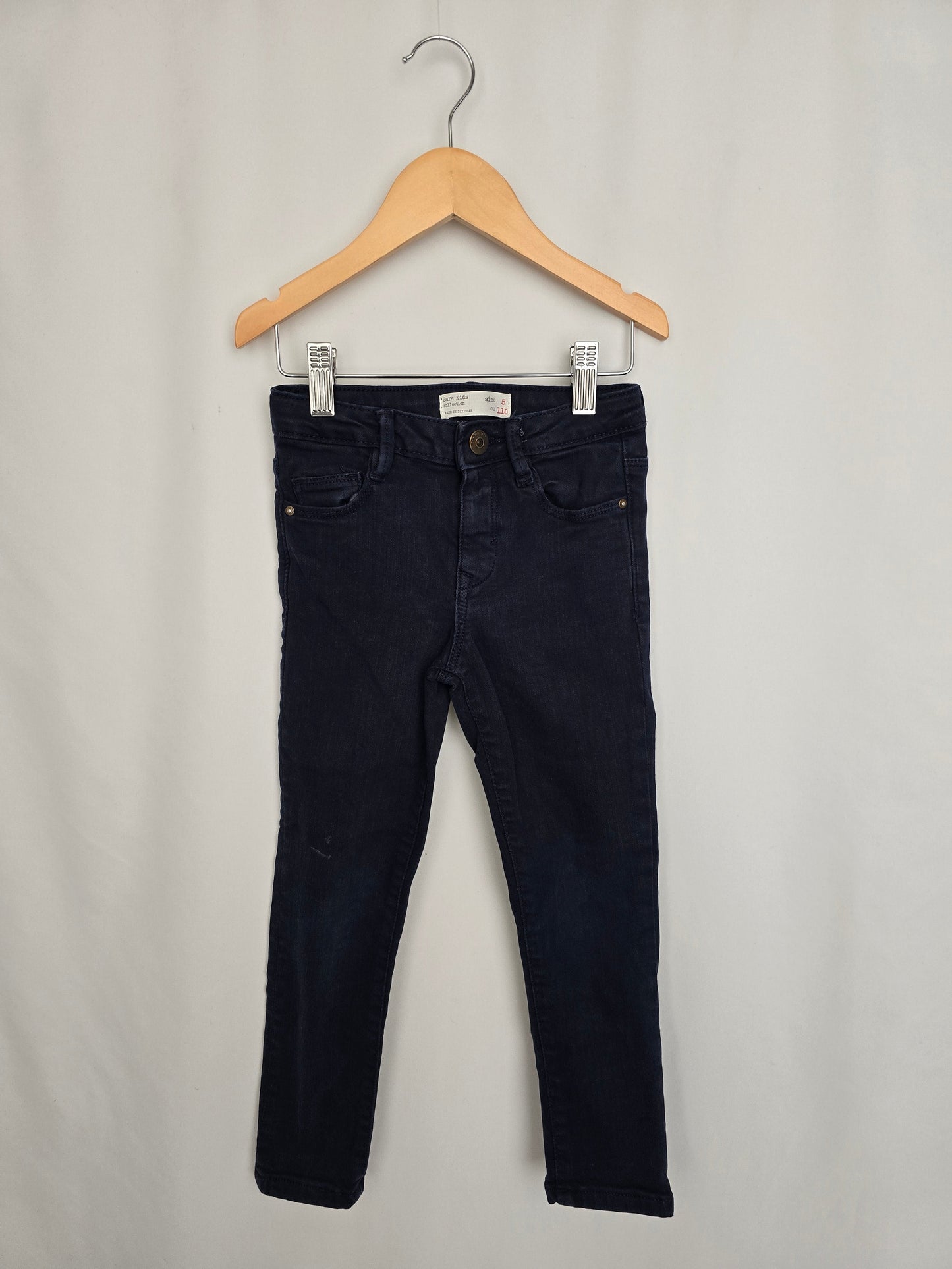 Zara Navy Blue Skinny Jeans *stain* • 5 years