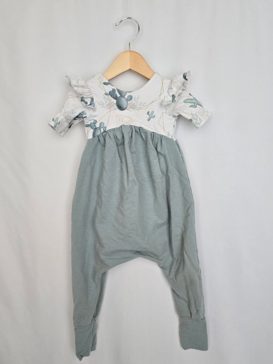 PLAY Handmade Succulant Romper • 2-3 years