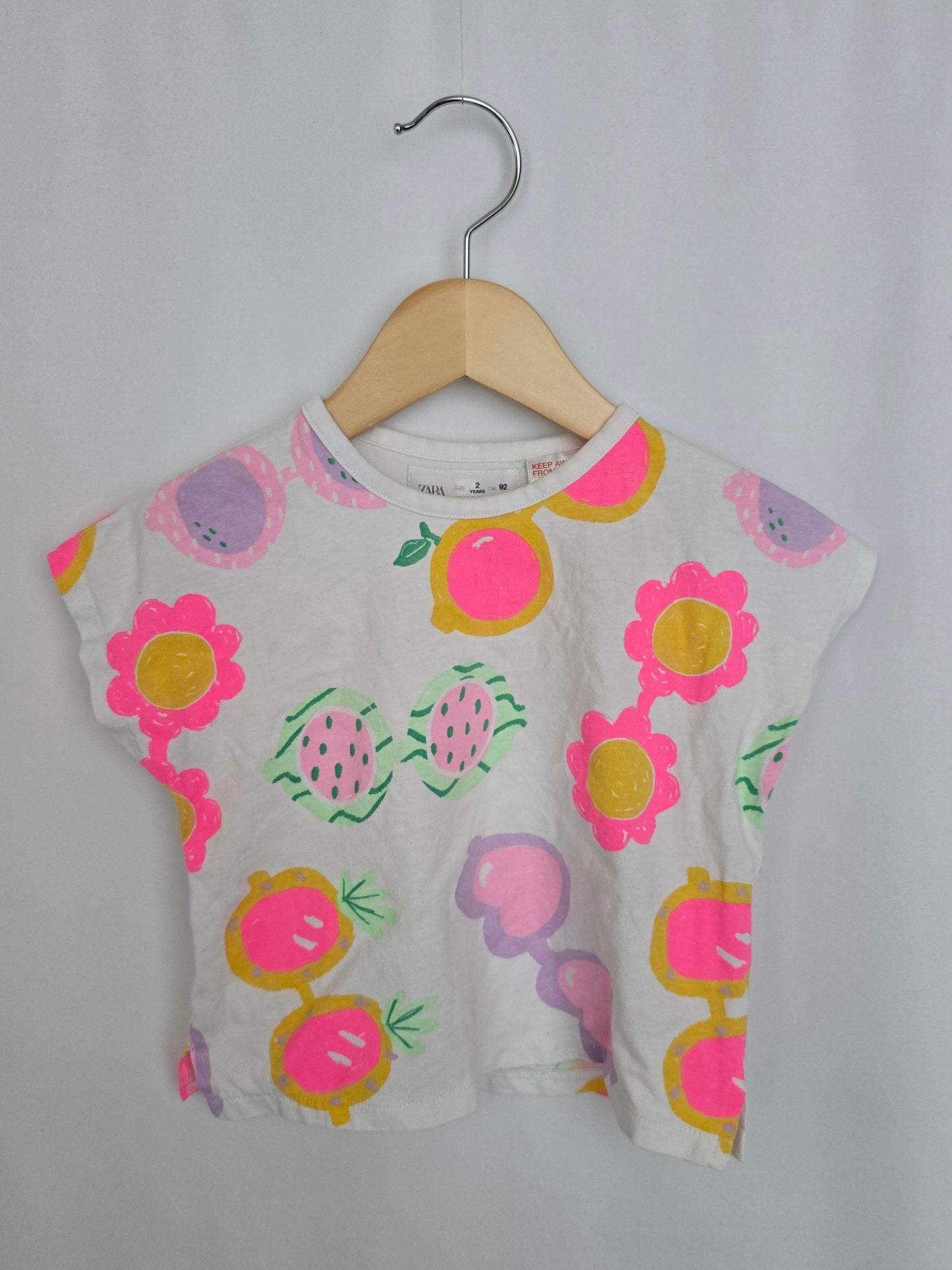 Zara Funky Glasses Tee • 2 years