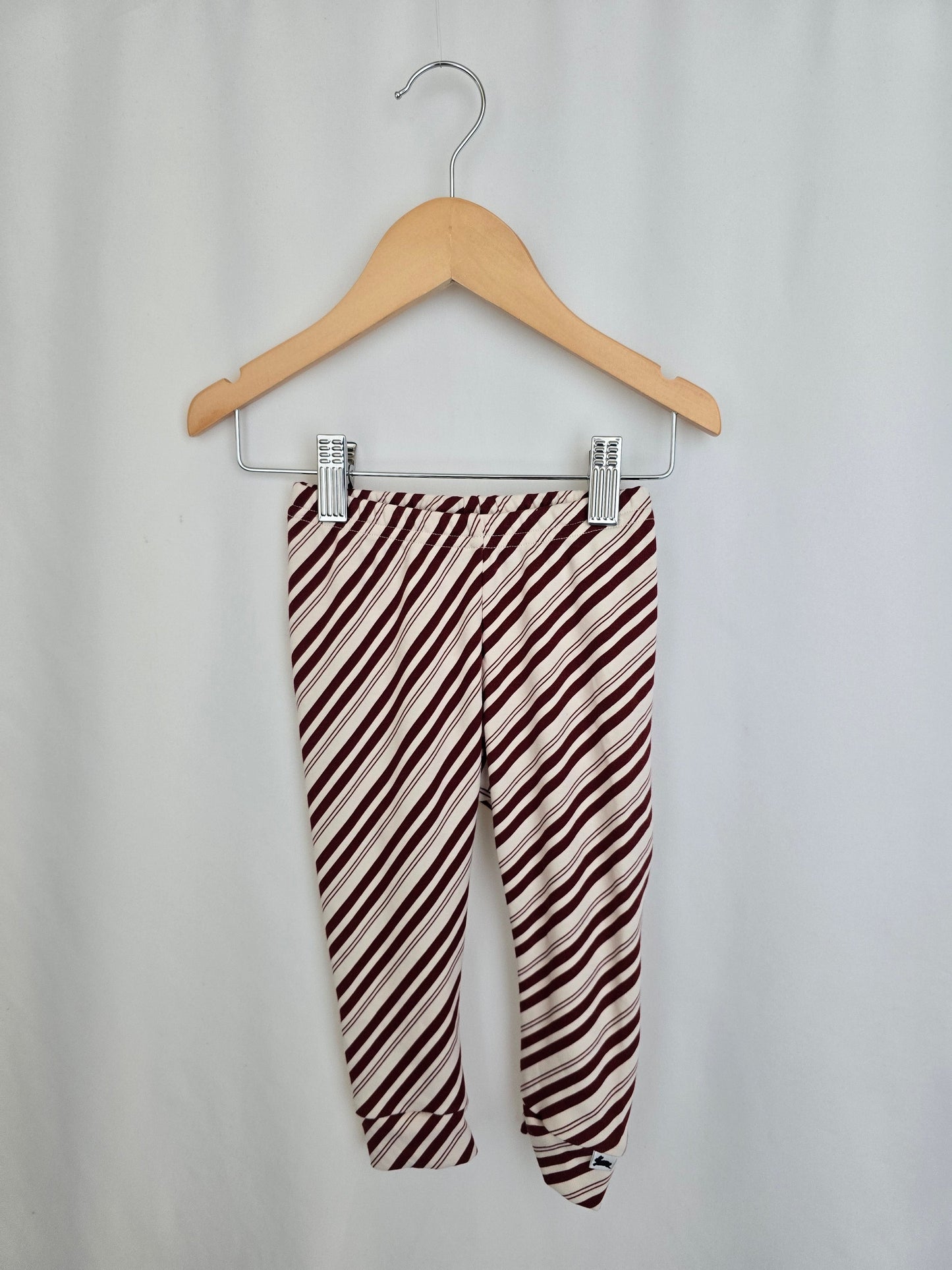 NEW Little & Lively Candy Stripe Leggings • 9-12 months