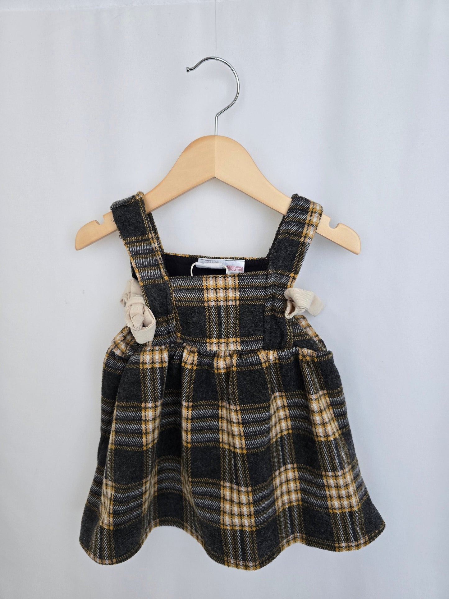 Zara Plaid Dress • 9-12 months