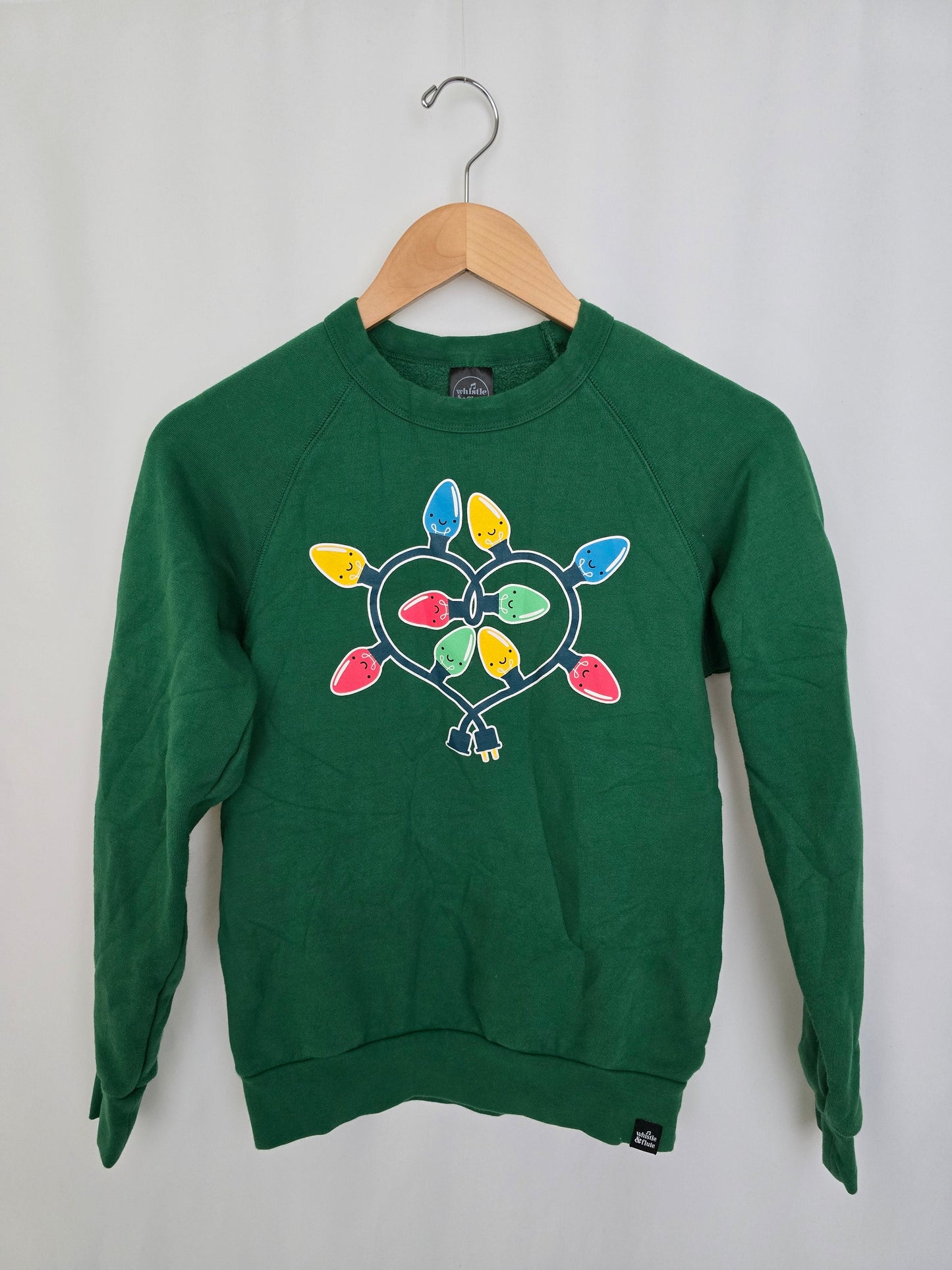 Whistle & Flute Holiday Lights Sweatshirt • X-Small