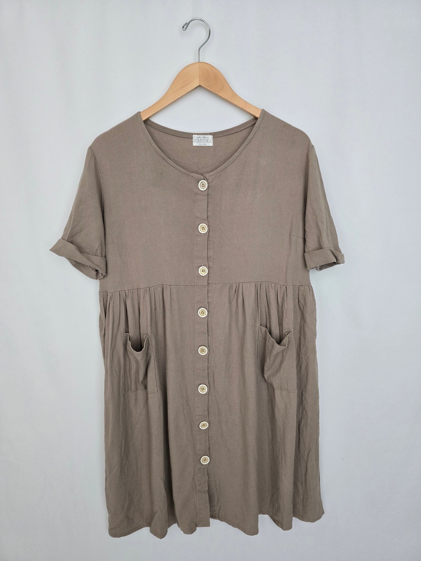 Romashka Button Down Dress • Medium/Large