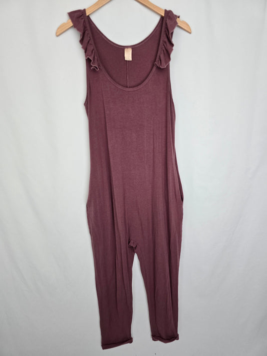 Smash & Tess Purple Sweetheart Romper • Small