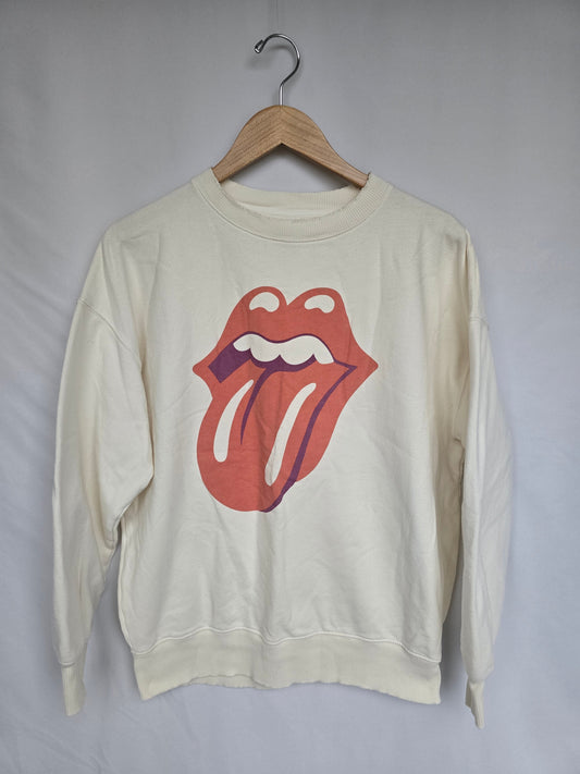 American Eagle Rolling Stones Oversize Sweatshirt • X-Small