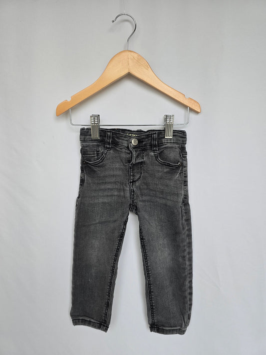 Zara Grey Skinny Jeans • 18-24 months