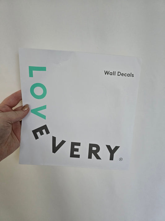 NEW Lovevery High Contrast Wall Decals