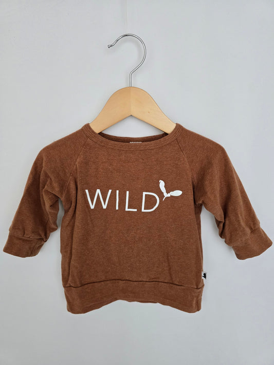 PLAY Little & Lively Wild Pullover • 6-12 months