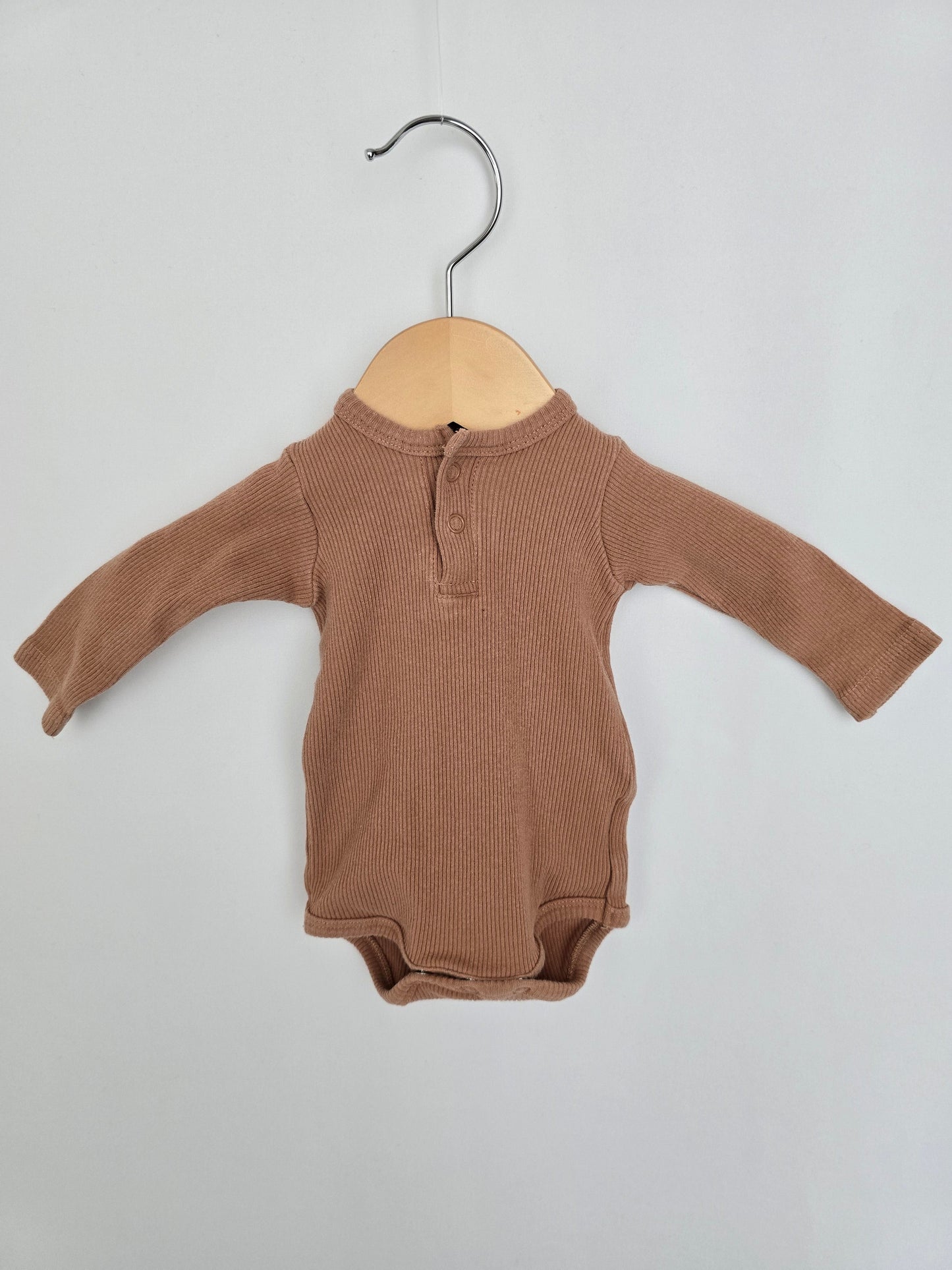 Mebie Baby Ribbed Bodysuit • Newborn