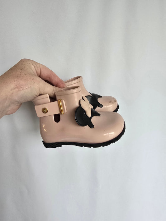 Mini Melissa Minnie Mouse Boots • 7C
