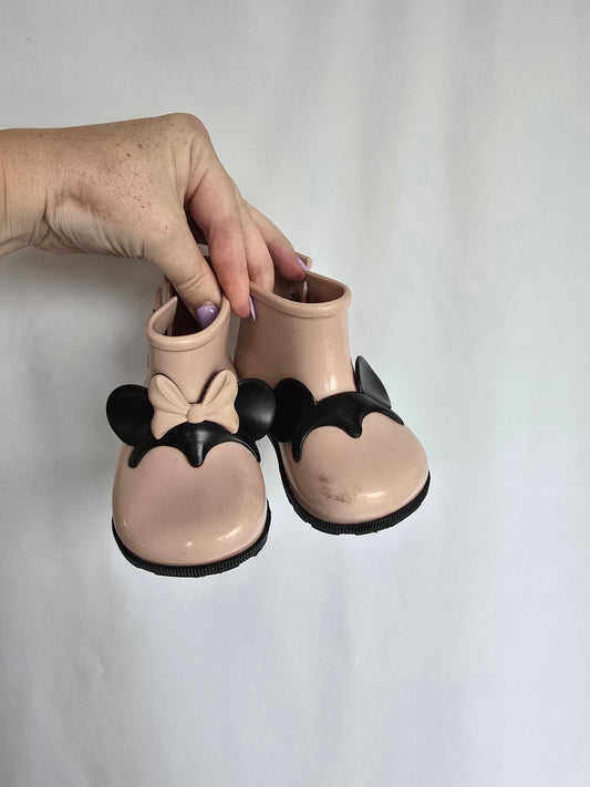 Mini Melissa Minnie Mouse Boots • 7C