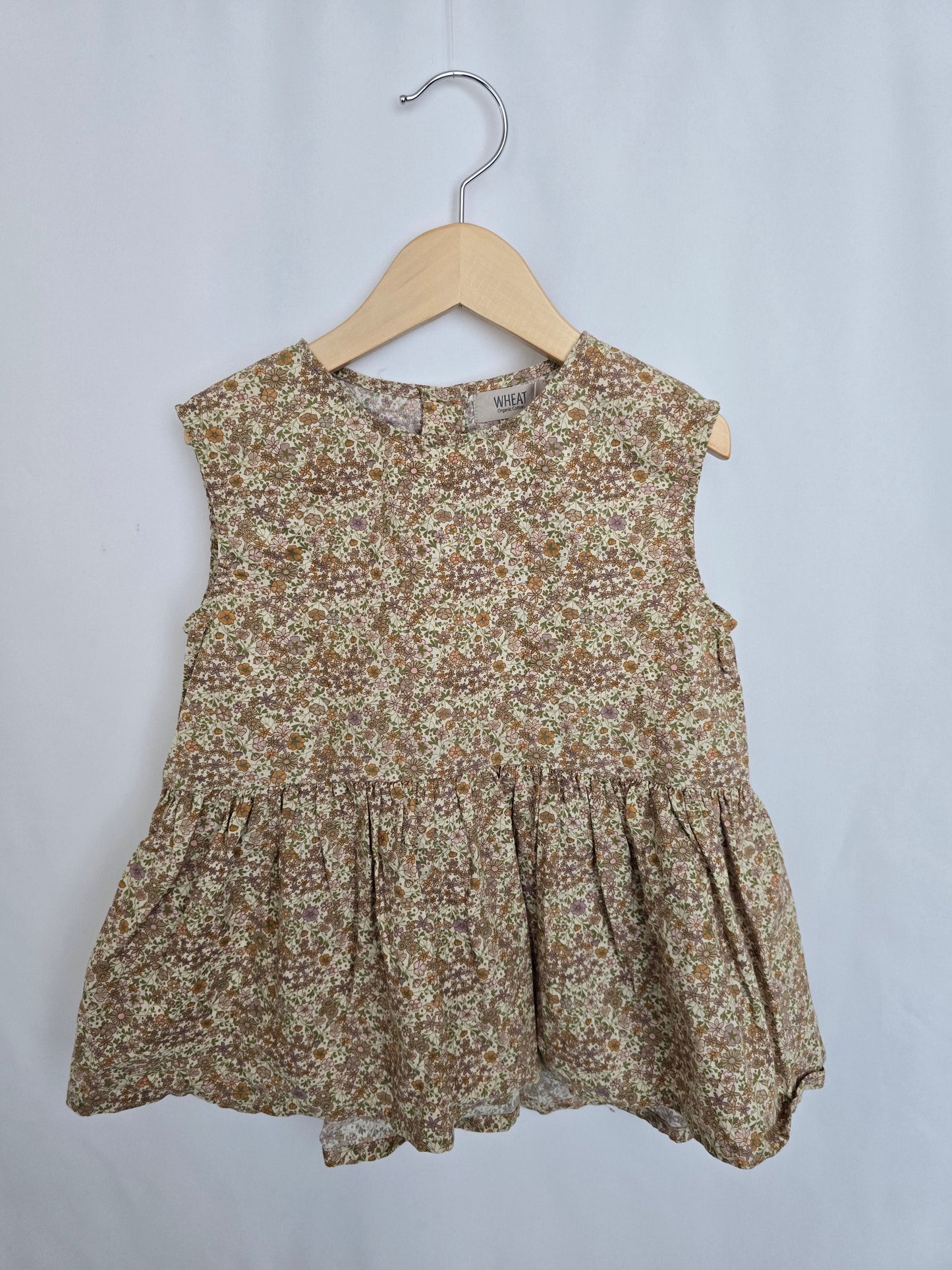 Wheat Organic Cotton Peplum Blouse • 5 years