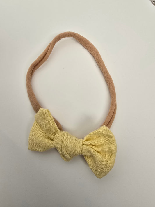 Daffodil Bow Headband