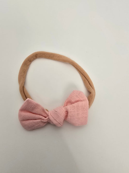 Blush Bow Headband