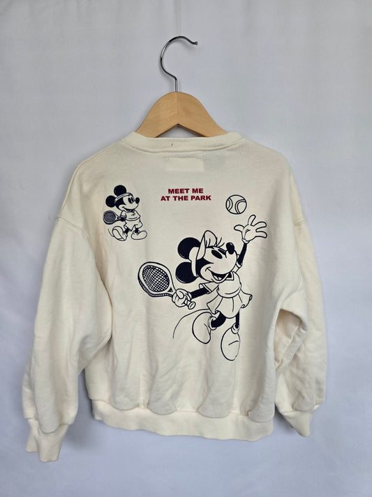Zara Disney New York Minnie Crewneck Sweater • 6 years