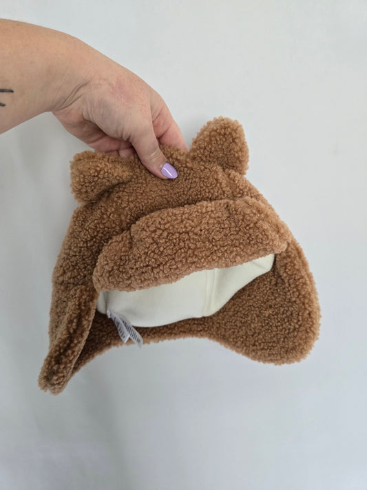Nordstrom Teddy Bear Sherpa Hat • 12-24 months