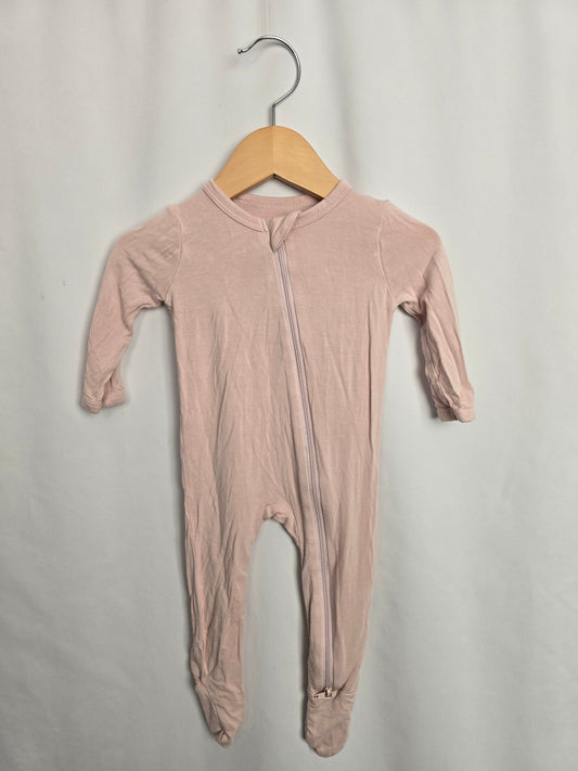 Kyte Baby Light Pink Zipper Sleeper • 3-6 months