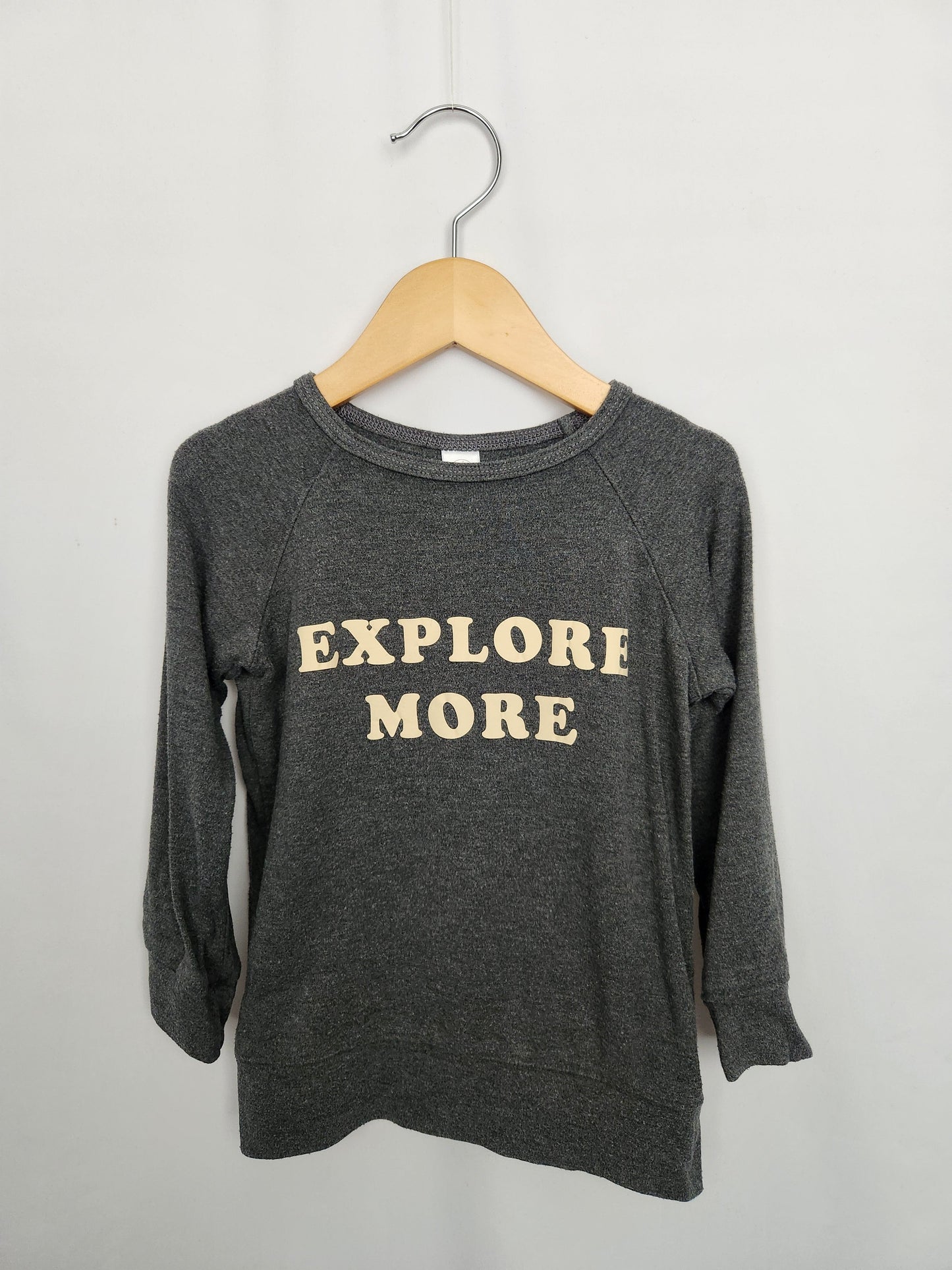 Little & Lively "Explore More" Crewneck • 3-4 years