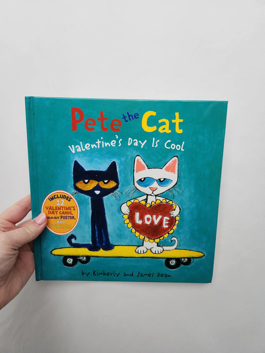Pete The Cat Valentines Day Is Cool • Hardcover Book