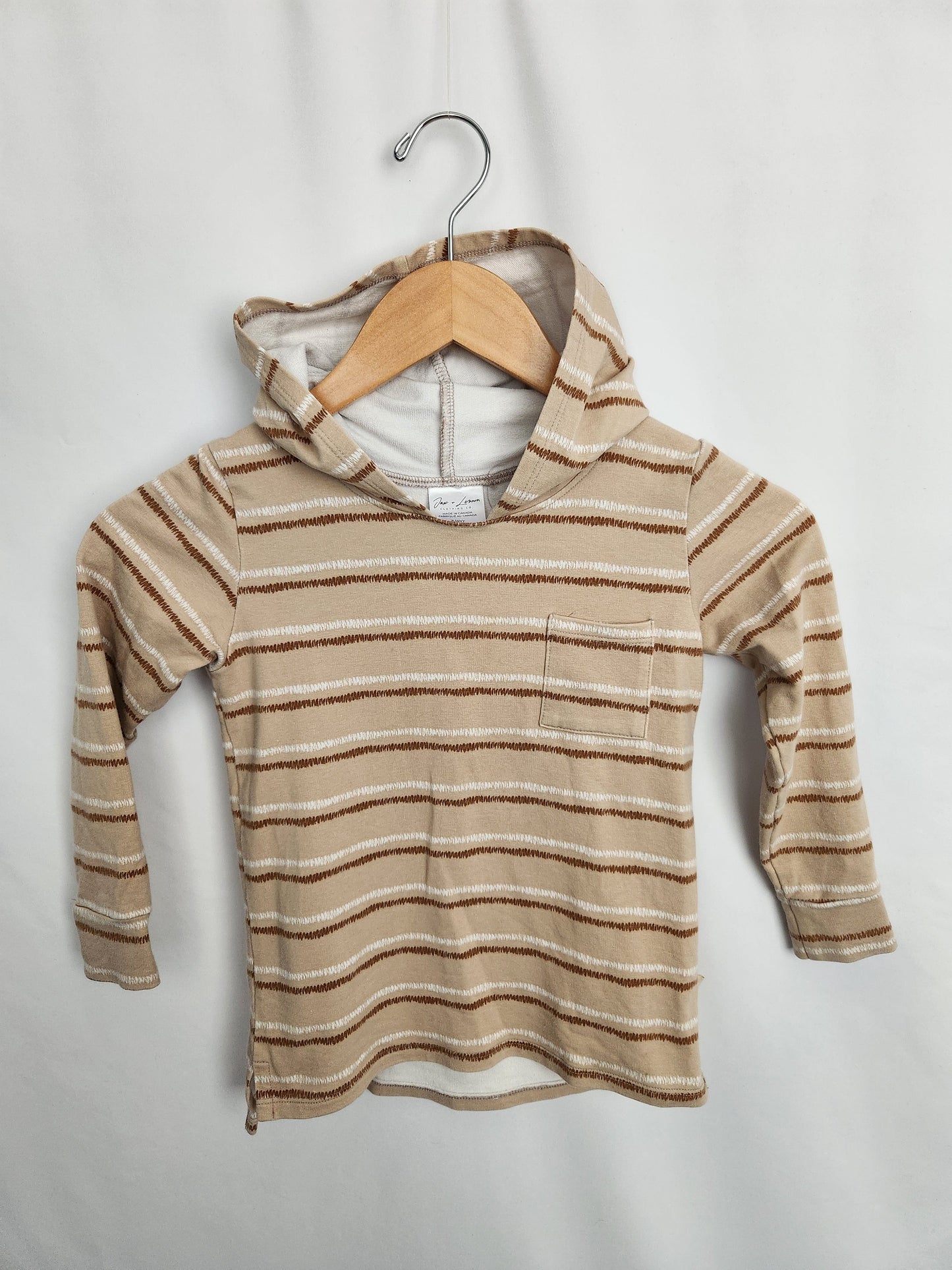 Jax & Lennon Scribbled Lines Hoodie • 3-4 years