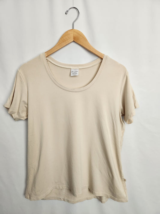 Jax & Lennon Bone Basic Tee • Large