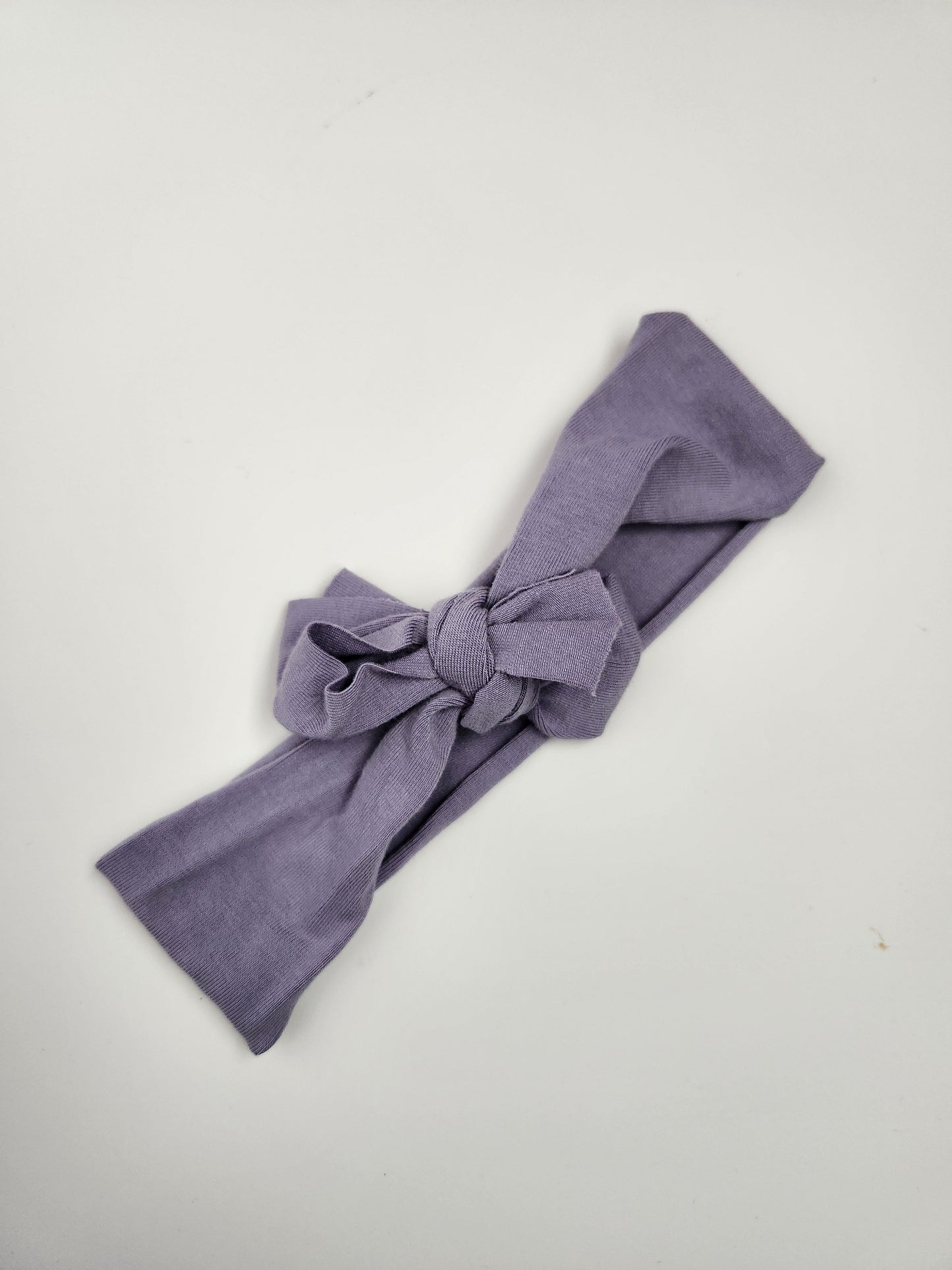 Jax & Lennon Lavender Knot Bow Headband • 0-24 months