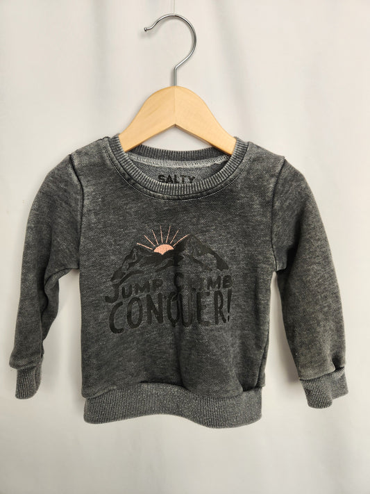 Salty Little Bums Crewneck • 6-12 months