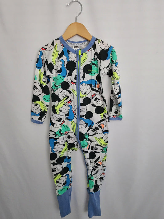 Bonds Disney Mickey & Friends Wondersuit • 18-24 months
