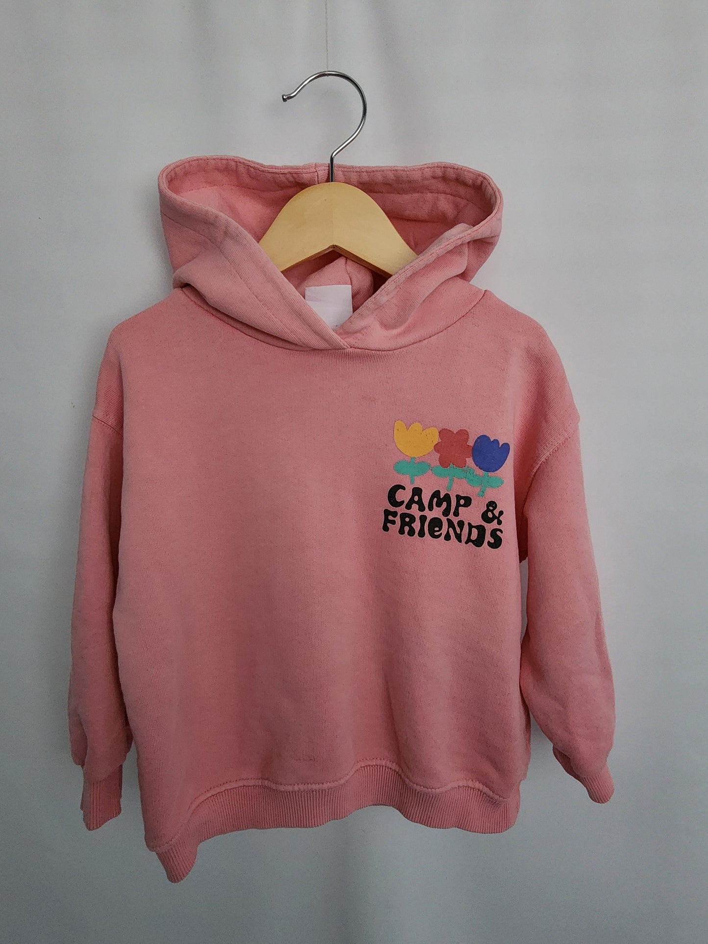 Zara Camp & Friends Hoodie • 2-3 years