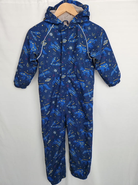 Jan & Jul Fleece Lined Rain Suit • 5T