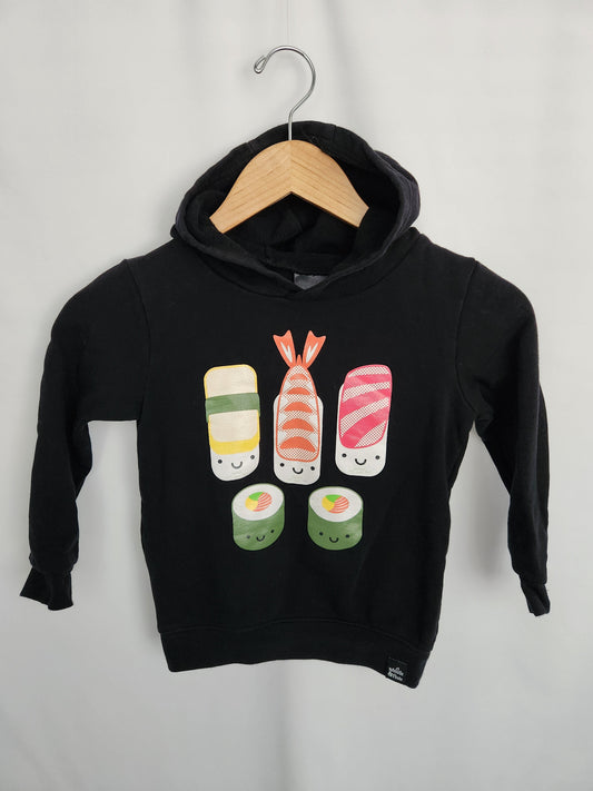 Whistle & Flute Sushi Hoodie • 5-6 years