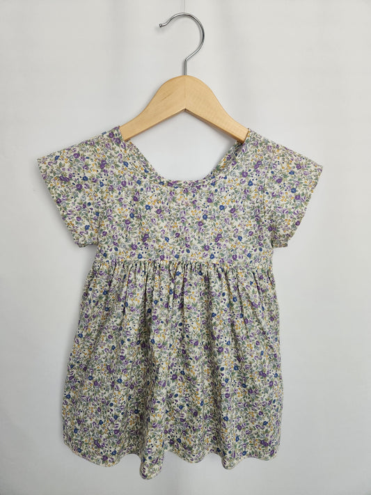 Nest & Nurture Floral Peplum Tunic • 3-4 years