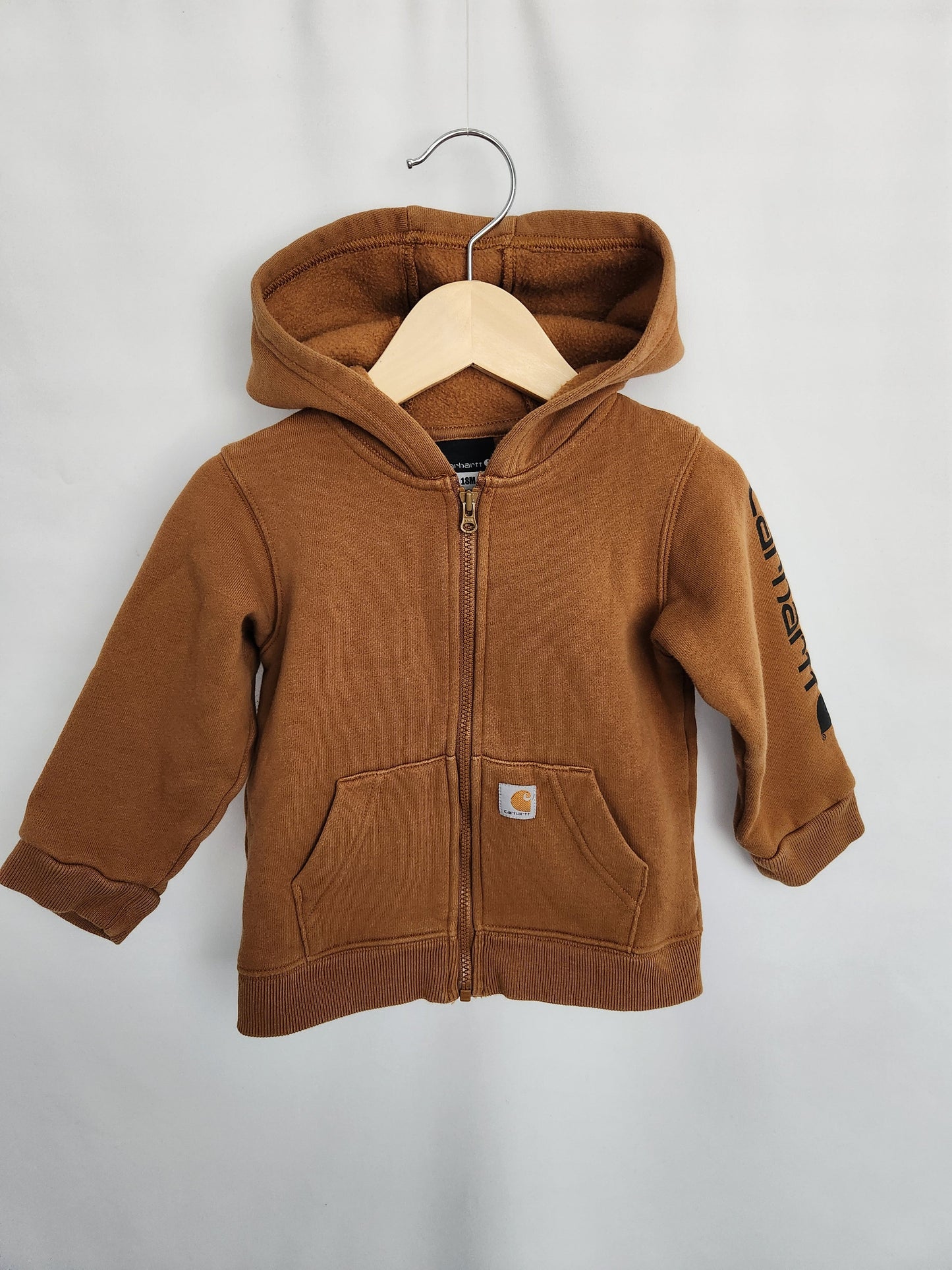 Carhartt Zip Up Hoodie • 18 months
