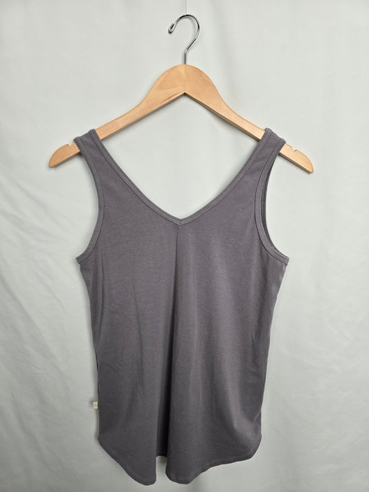 Jax & Lennon Lavender V-neck Tank • X-Small